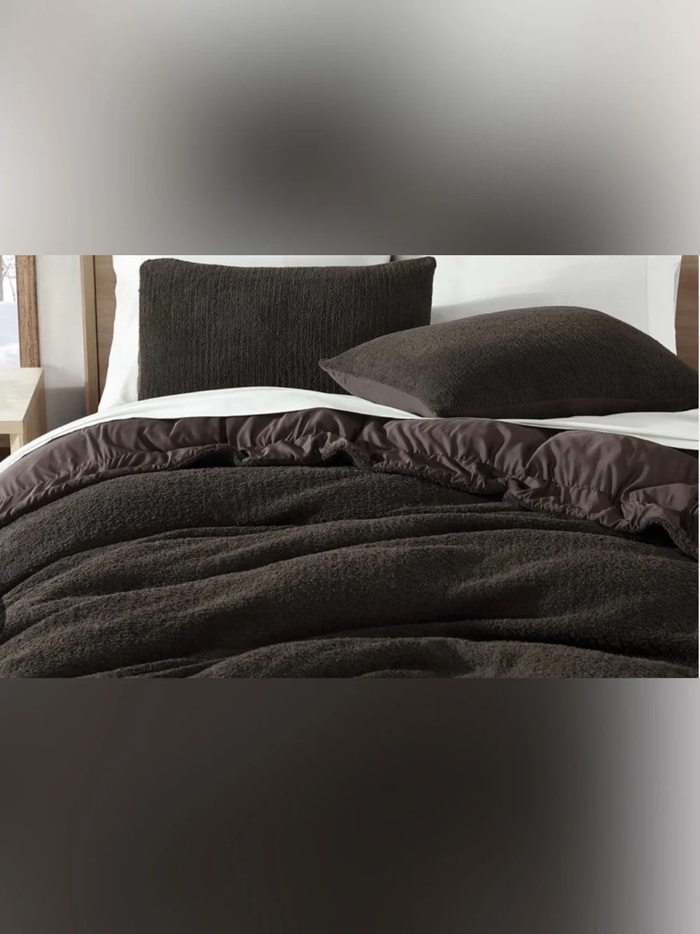 Sunday Citizen Snug Duvet Cover Queen Brown
